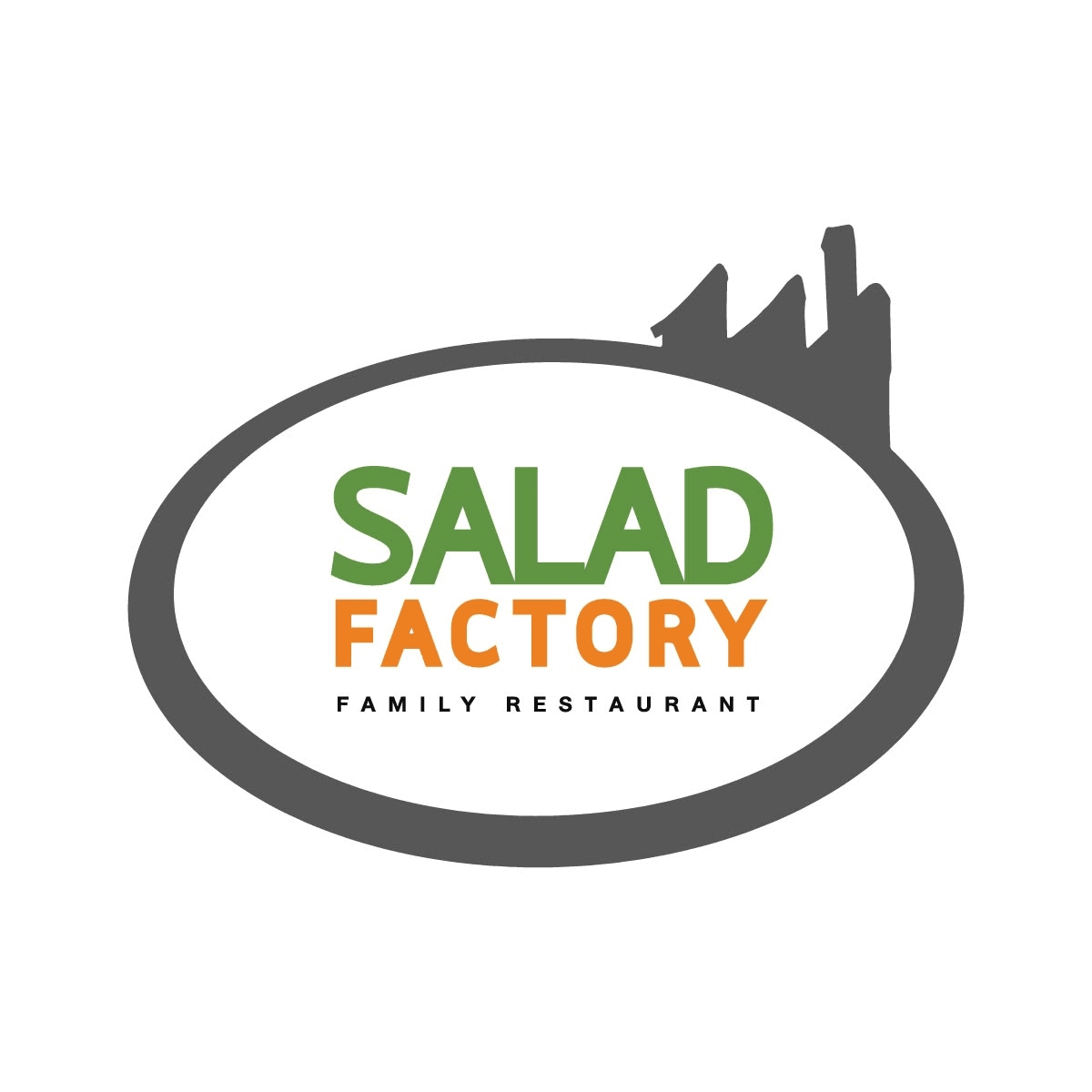 ร้านสลัด แฟคตอรี่ในศูนย์อาหาร